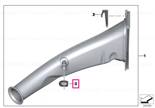 Reducere Rubber grommet - BMW Motorrad