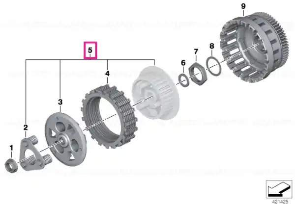 Reducere Clutch package - BMW Motorrad
