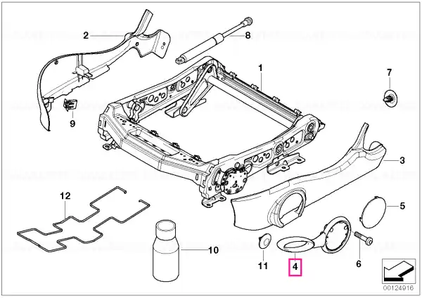 Disponibil imediat Pârghie stânga - BMW - Mini