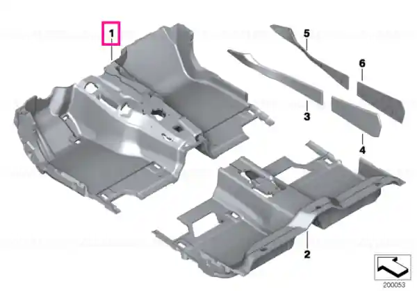Vezi acum Ornament podea frontal CARAMEL - BMW