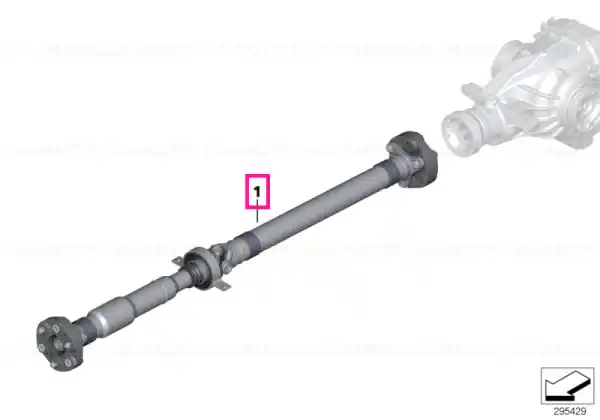 Reducere extra Arborele transmisiei manuale L=1416MM - BMW