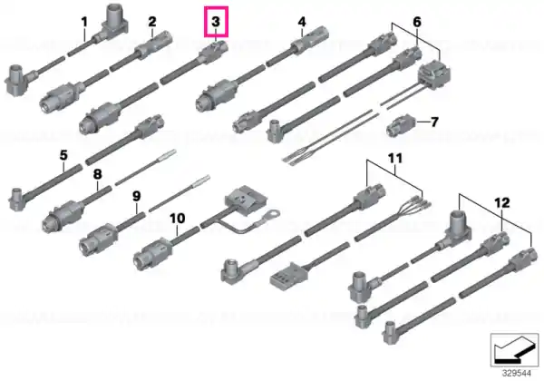HSD wire L= 7840MM - BMW Promoție