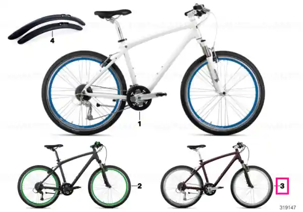 Retur ușor BMWCruiseBike II CN GRAPE/BLACK/M