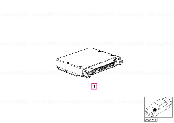 Exch. control unit DME programmed MS43 - BMW Preț promoțional