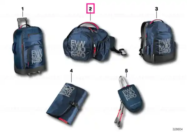 Bestseller HipBag with logo - BMW Motorrad