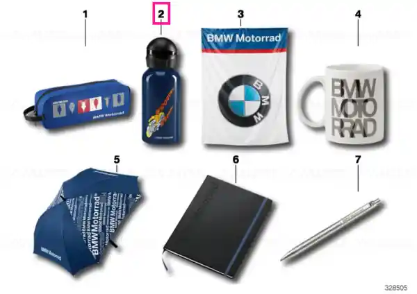 Chilipir Drinking bottle Logo - BMW Motorrad