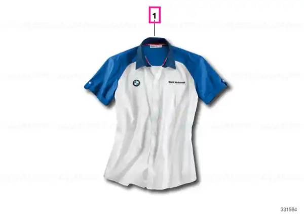 Noutate Short-sleeve shirt Logo, men XL - BMW Motorrad
