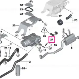 Wiring set independent heating - BMW Retur gratuit