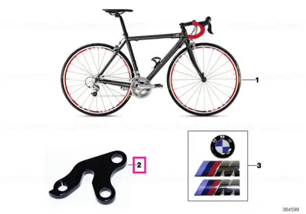 BMW front derailleur BLACK Calitate înaltă