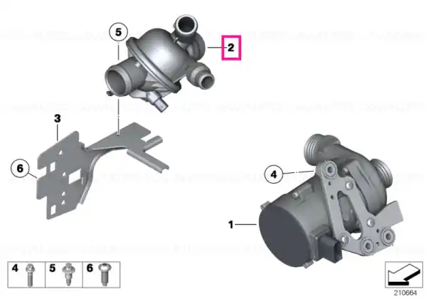 Transport gratuit Thermostat - BMW