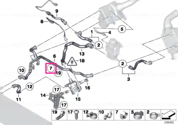 Livrare rapidă Suport cablu - BMW