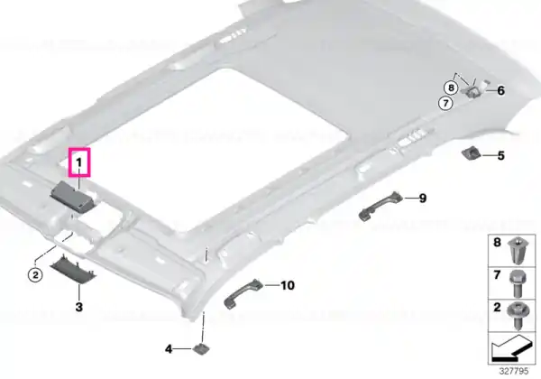 Reducere Tray for glasses OYSTER - BMW