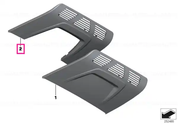 Super ofertă Capac trim functie plafon OYSTER - BMW