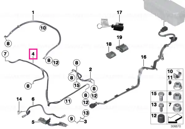 Ofertă specială Wiring harness onboard electrical system - BMW