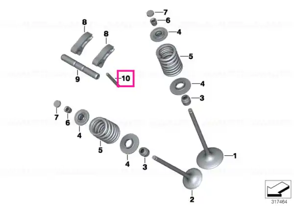 Popular Needle roller 3,5X34,8 - BMW Motorrad