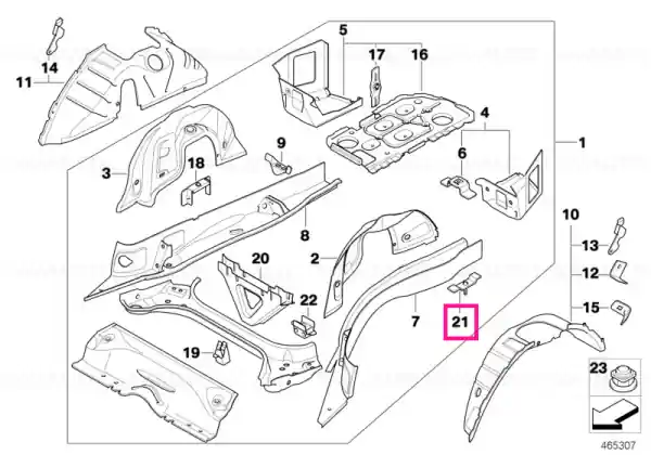 Reducere extra Suport NSD lateral - BMW