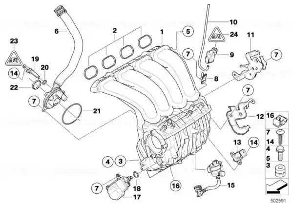 Cumpără acum Intake manifold - BMW
