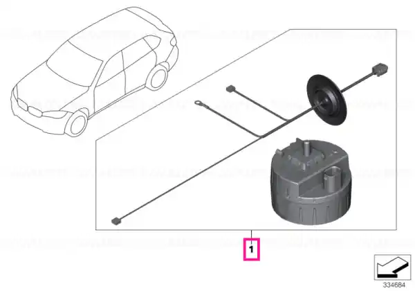 Kit retrofit antifurt - BMW Ieftin