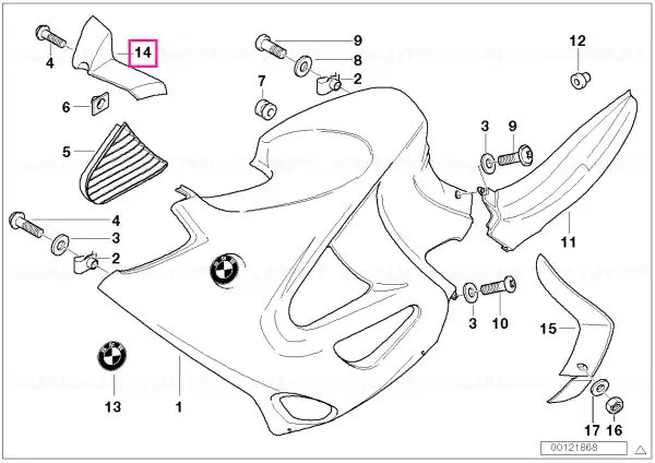Cel mai vândut Hand protector right GRUNDIERT - BMW Motorrad