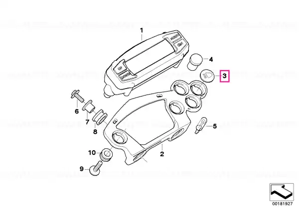 Reducere de preț Warning symbol "Direction indicator" - BMW Motorrad