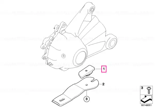 Fastening elements - BMW Motorrad Ofertă