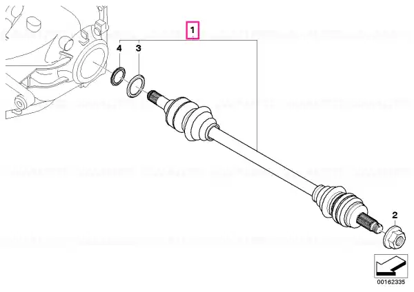 Arbore ieșire D=34MM - BMW Cumpără online