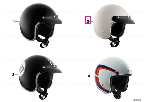 Discount Helmet Legend White 56/S - BMW Motorrad