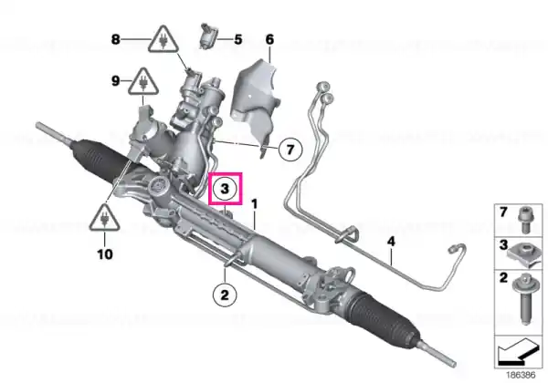 Reducere de preț Piulita hexagonala M14X1,5-10 - BMW