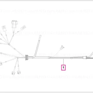 wiring harness, engine trans. module - BMW Reduceri