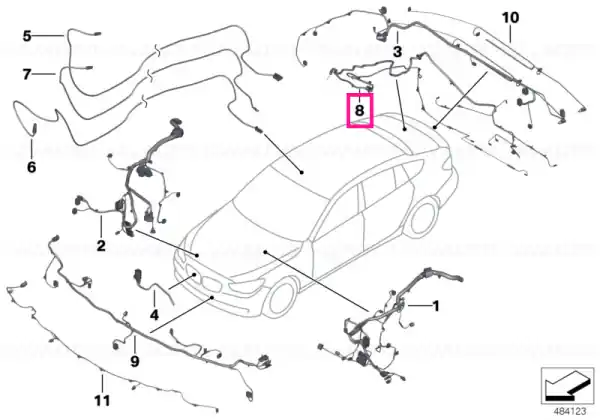 Reduceri Set reparatie cablaj capota portbagaj - BMW