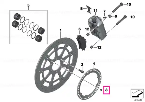 Ofertă de sezon Surub cilindric, M5X6 MK - BMW Motorrad