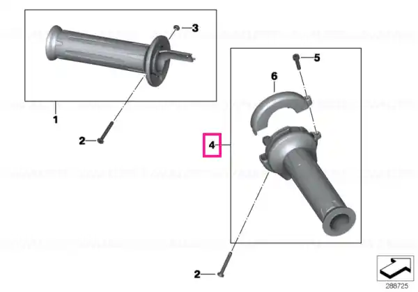Cumpără online Throttle grip - BMW Motorrad