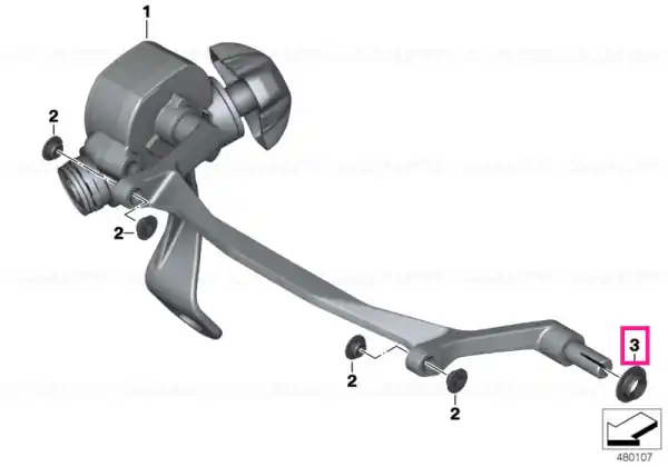 Cel mai vândut Bearing, windshield adjustment - BMW Motorrad