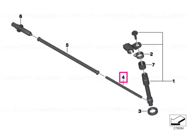 Preferatul clienților Rod 120,5 MM - BMW Motorrad