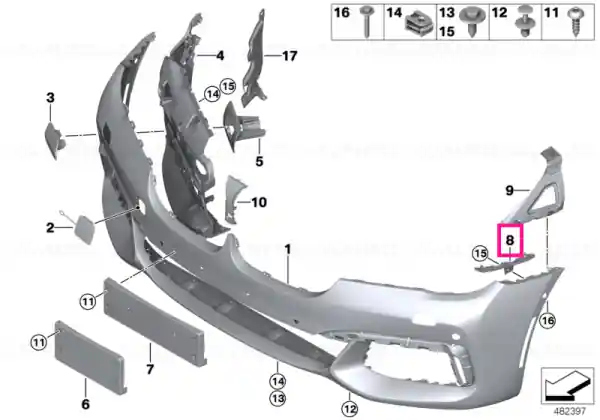 Disponibil imediat Guide, right bottom - BMW
