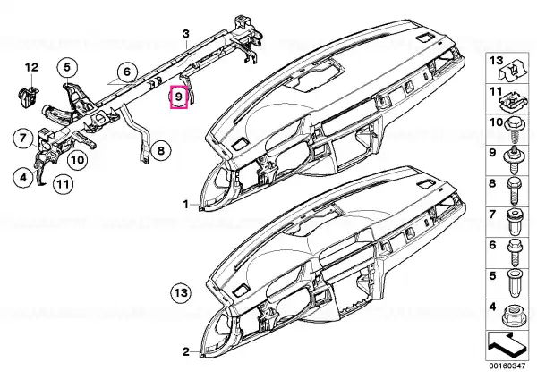 Reducere Spacer bolt - BMW