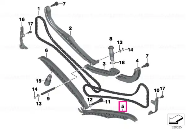 Popular Guide rail left - BMW Motorrad