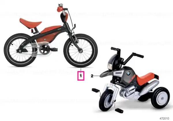 Doar azi BMW Kidsbike WHITE