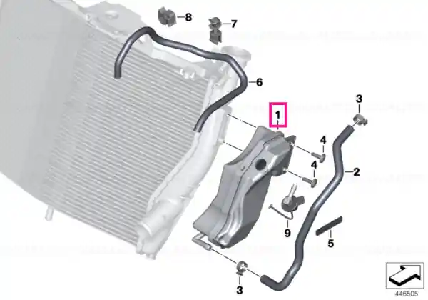 Expansion tank - BMW Motorrad Comandă acum