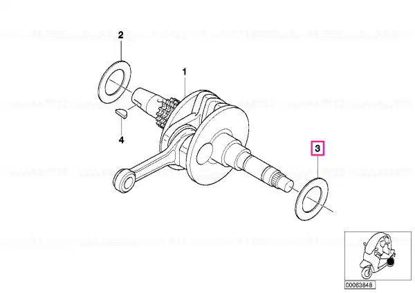 Preț promoțional Stop disk 32/50/1,4 - BMW Motorrad