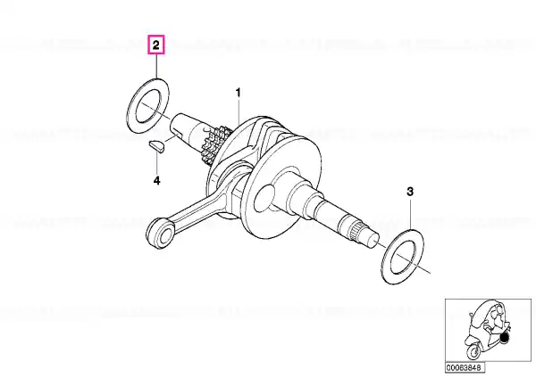 Stop disk 32/50/1 - BMW Motorrad Ofertă