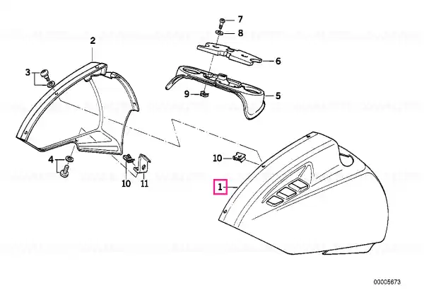 Front mudguard, primed left LINKS - BMW Ultima șansă