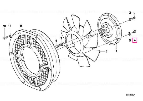 Șurub cap hexagonal, 6,3X22 - BMW Motorrad Popular