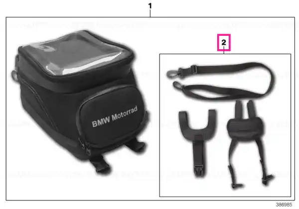 Connection, tankbag - BMW Motorrad Ofertă de sezon