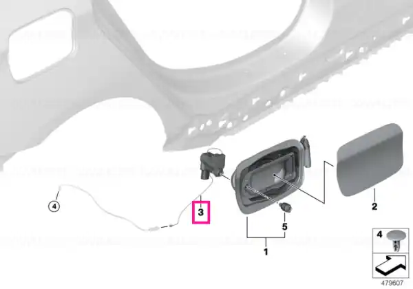 Livrare expres Locking mechanism - BMW