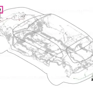 Wiring harness, front end - BMW Ofertă limitată