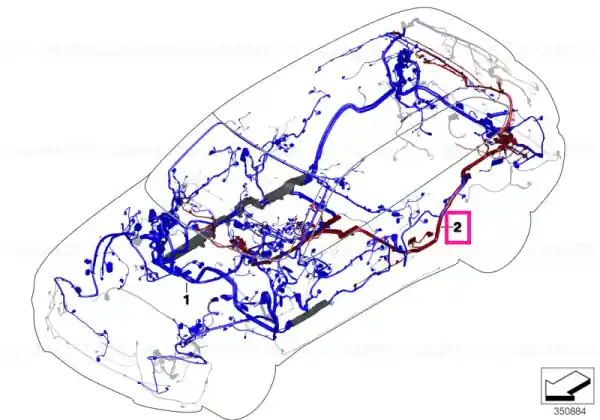 Ofertă specială Audio wiring harness, duplicate - BMW