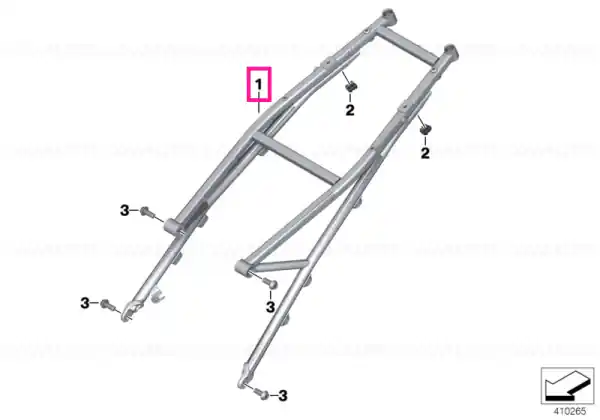 Rear frame ACHAT-GREY - BMW Motorrad Cumpără online
