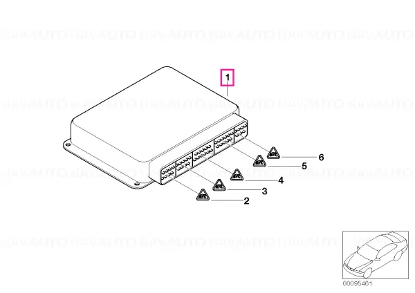 Exch. basic control unit DME MEV9 / EKV946 - BMW Super ofertă