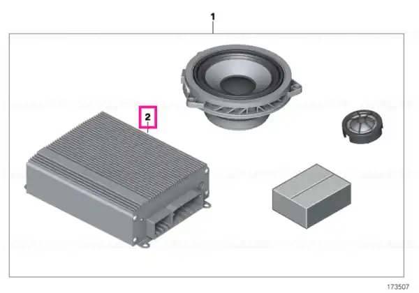 Autdio-Amplifier 6 KANAL - BMW Preferatul clienților